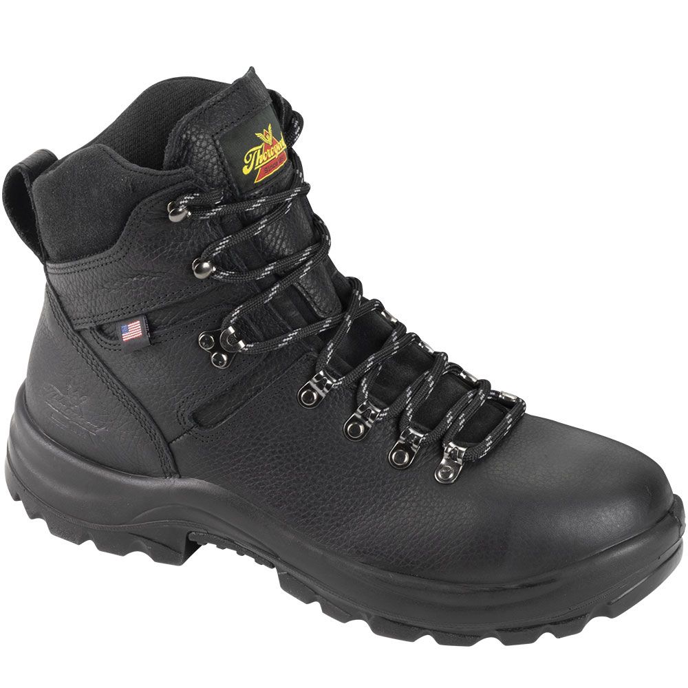 Thorogood 804-6365 American Union WP 6" Boots - Mens Black
