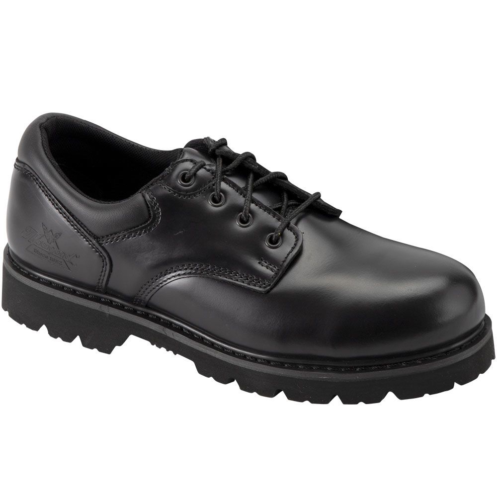 Thorogood 804-6449 Uniform Ox Safety Toe Work Shoes - Mens Black