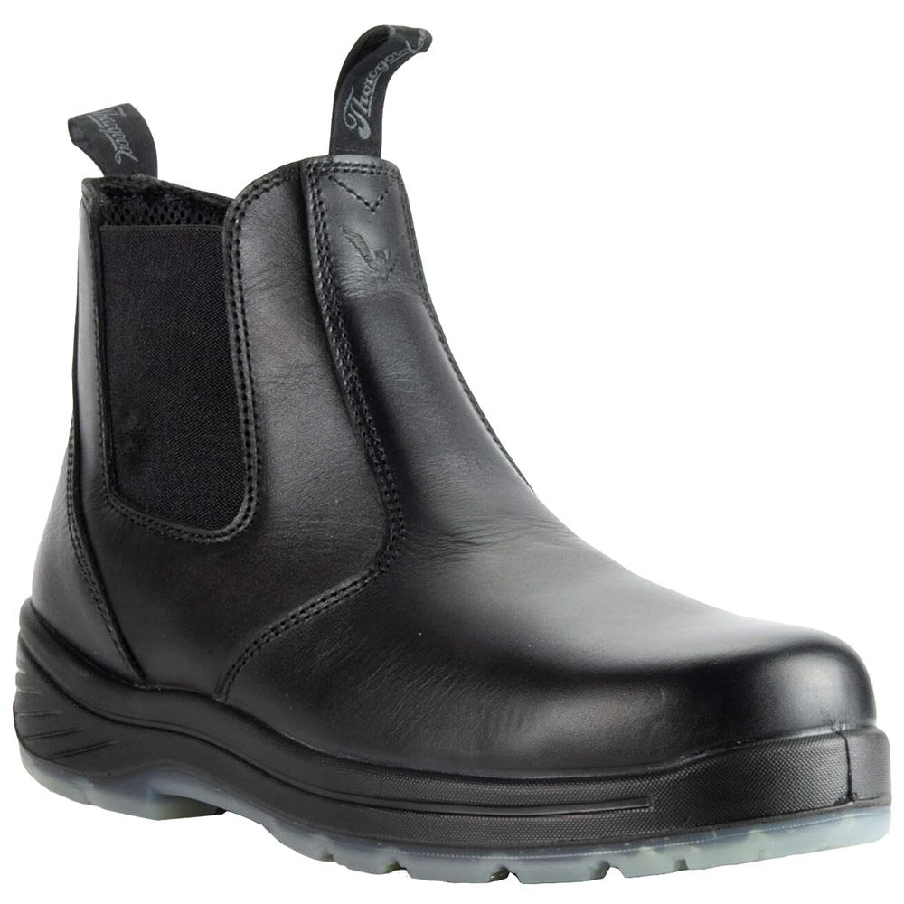 Thorogood 8046134 Safety Toe Work Boots - Mens Black
