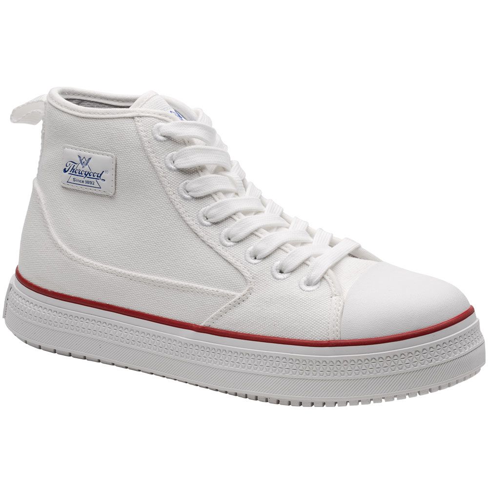 Thorogood Warehouse Won Mid 808-1200 Safety Toe Work Shoes - Mens White