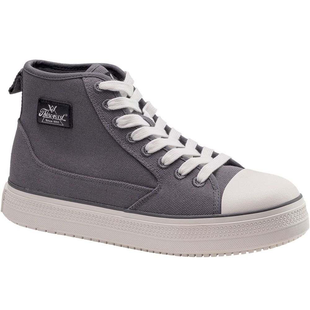 Thorogood Warehouse Won Mid 808-2200 Safety Toe Work Shoes - Mens Grey