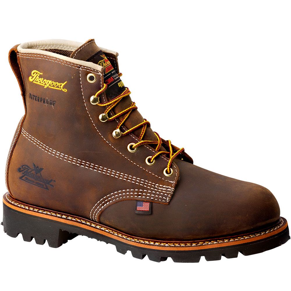Thorogood 814-4514 6" Heritage Insulated Boots - Mens Brown