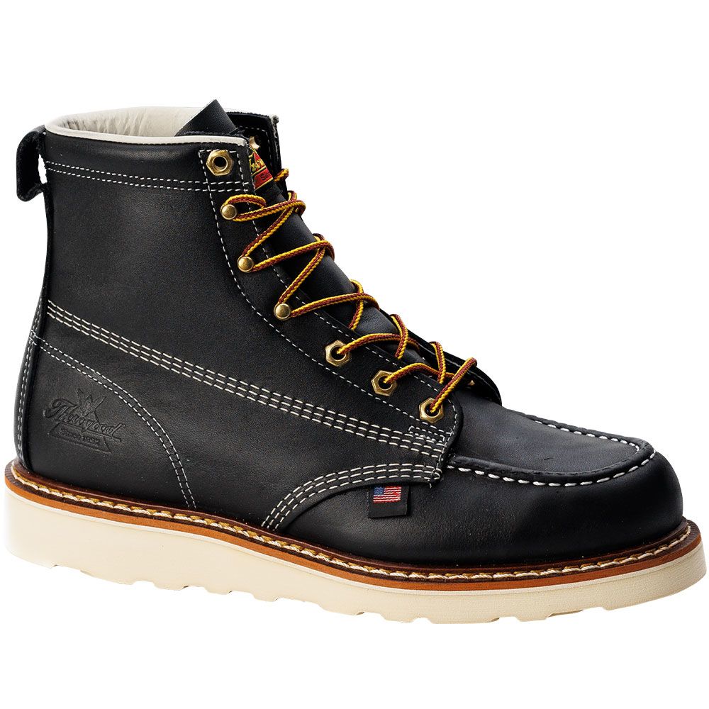 Thorogood 814-6201 Heritage Moc 6" Boots - Mens Black