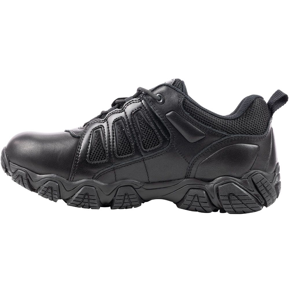 Thorogood 834-6386 Crosstrex Ox Non-Safety Toe Work Shoes - Mens Black Back View