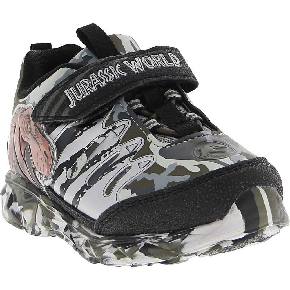 Trimfoot Jurassic Park Lighted Athletic Shoes - Baby Toddler Black Green