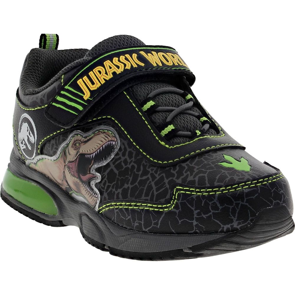 Trimfoot Jurassic World 2 Light Athletic Shoes - Baby Toddler Black Green