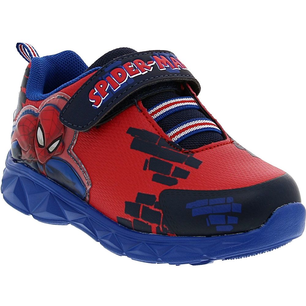 Trimfoot Spidey Lighted Athletic Shoes - Baby Toddler Black Red