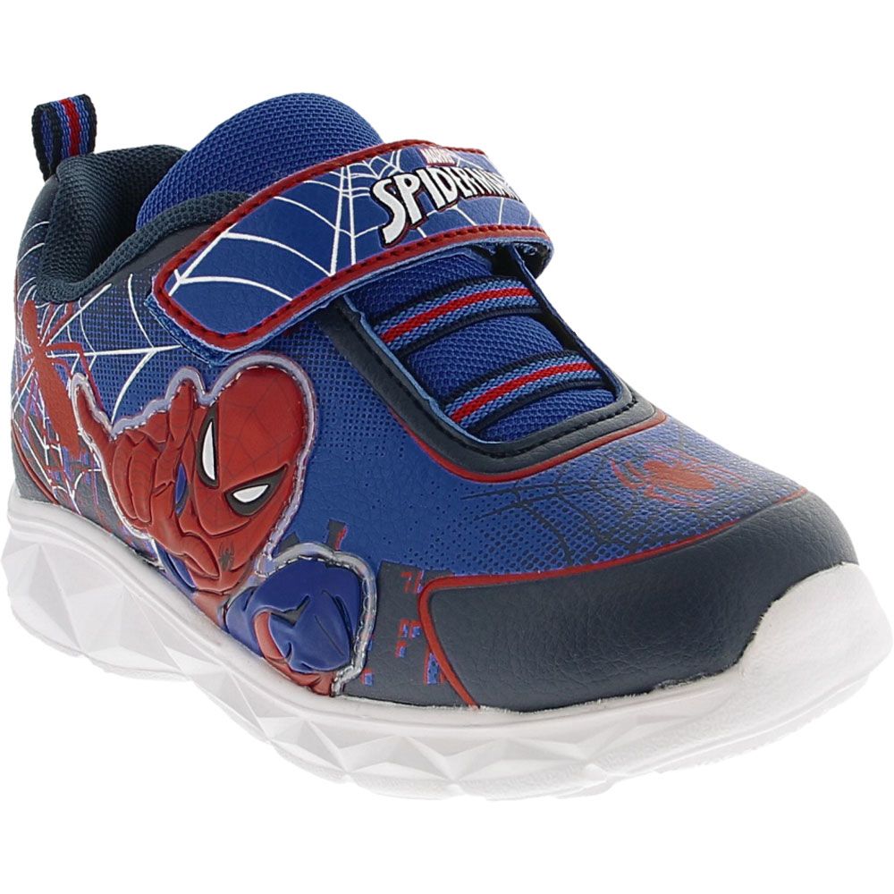 Trimfoot Spidey Lighted Athletic Shoes - Baby Toddler Black White Red