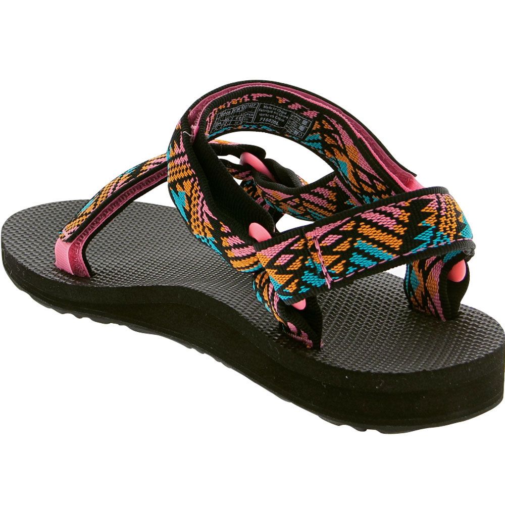 Teva Original Sandal Outdoor Sandals - Womens Boomerang Pink Lemonade Back View