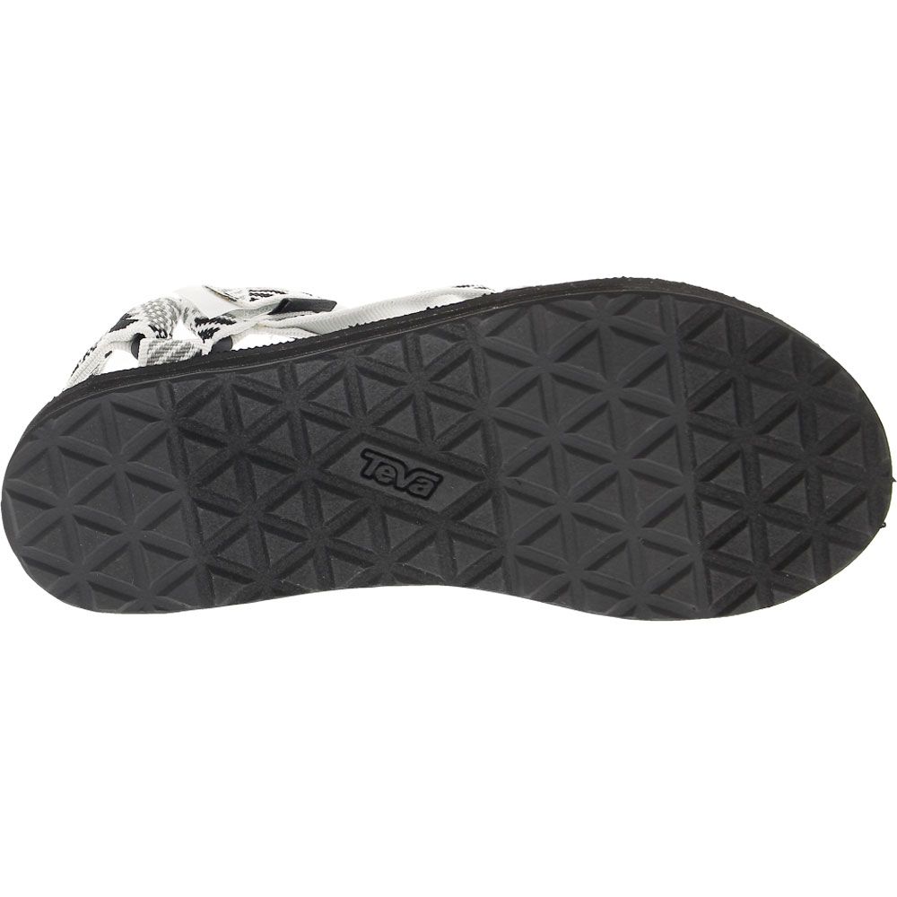 Teva Original Sandal Outdoor Sandals - Womens Boomerang White Grey Sole View