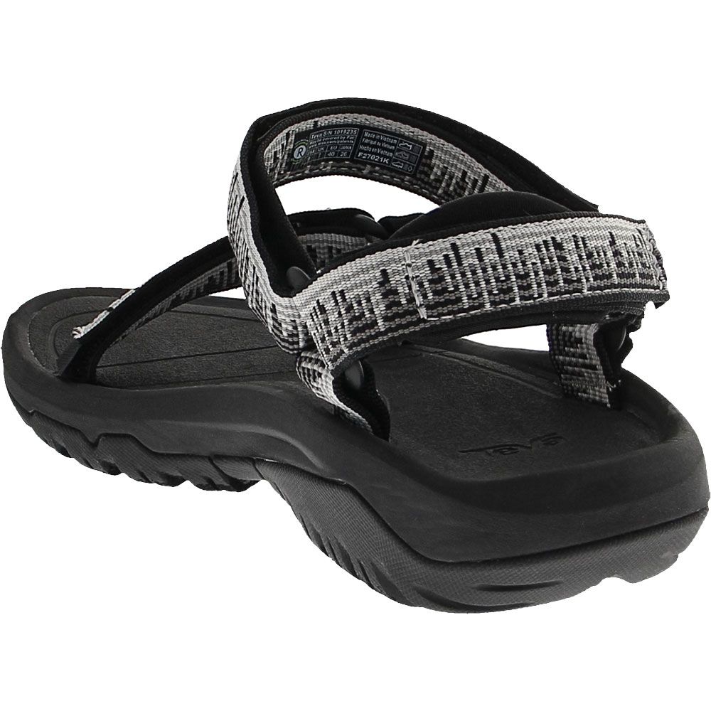 Teva Hurricane Xlt 2 Outdoor Sandals - Womens Black White Back View