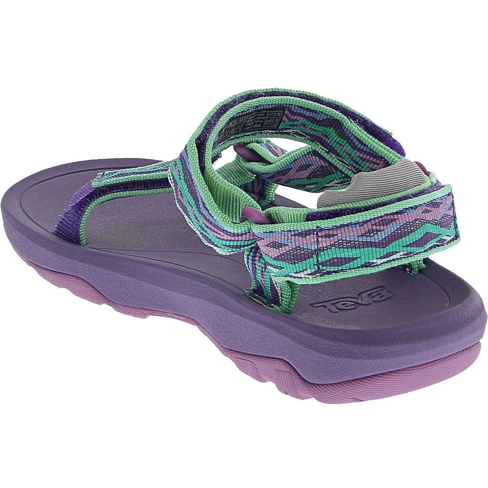 Teva Hurricane Xlt 3 Sandals - Kids Purple Blue Back View
