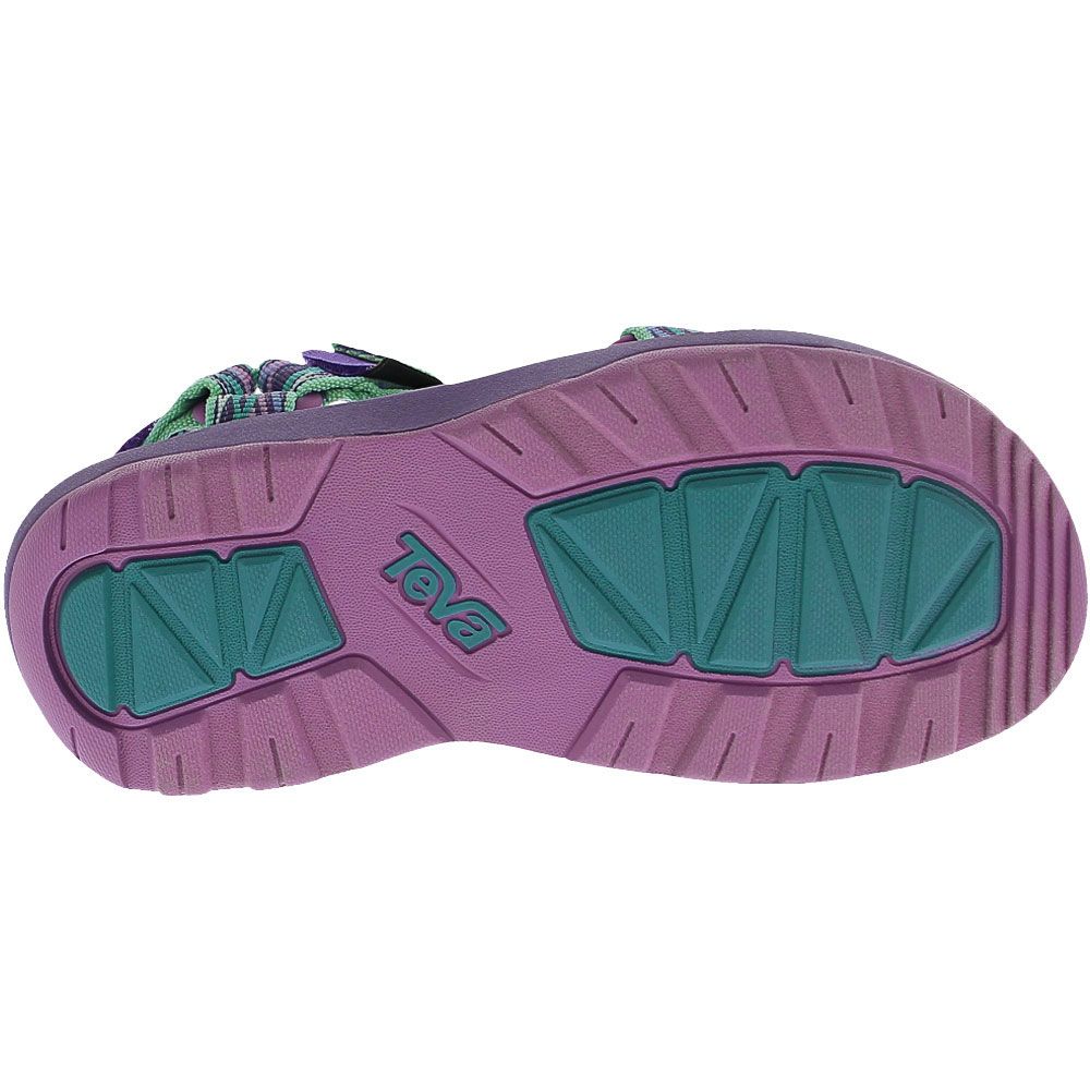 Teva Hurricane Xlt 3 Sandals - Kids Purple Blue Sole View