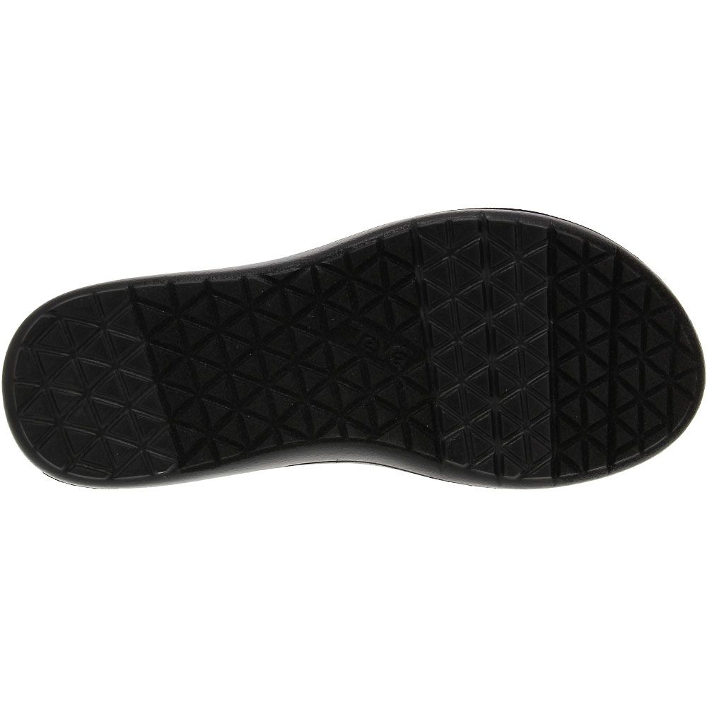 Teva Voya Strappy Water Sandals - Womens Black Sole View