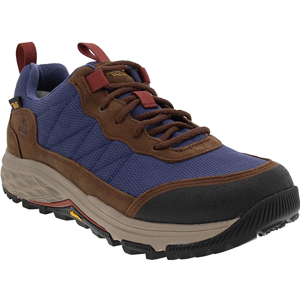 Teva Ridgeview Low Waterproof Hiking Shoes - Womens Blue