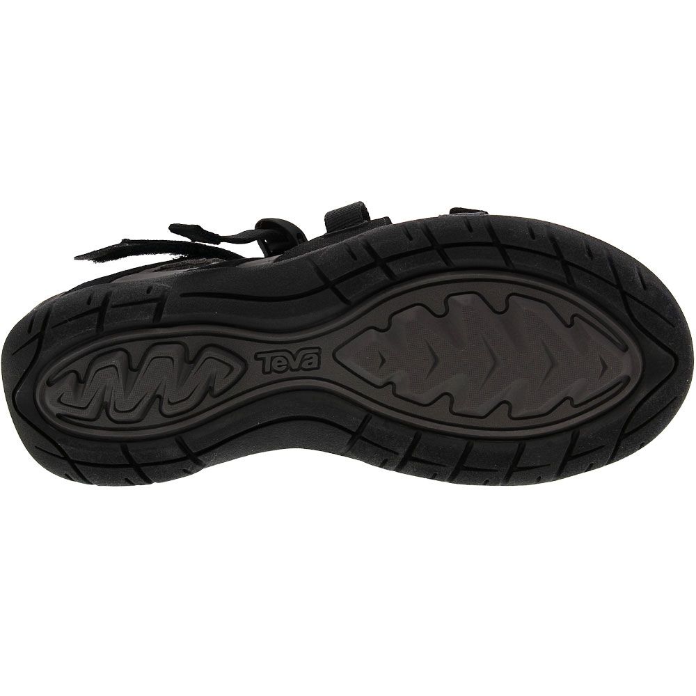 Teva Ascona Sport Web Water Sandals - Womens Black Sole View