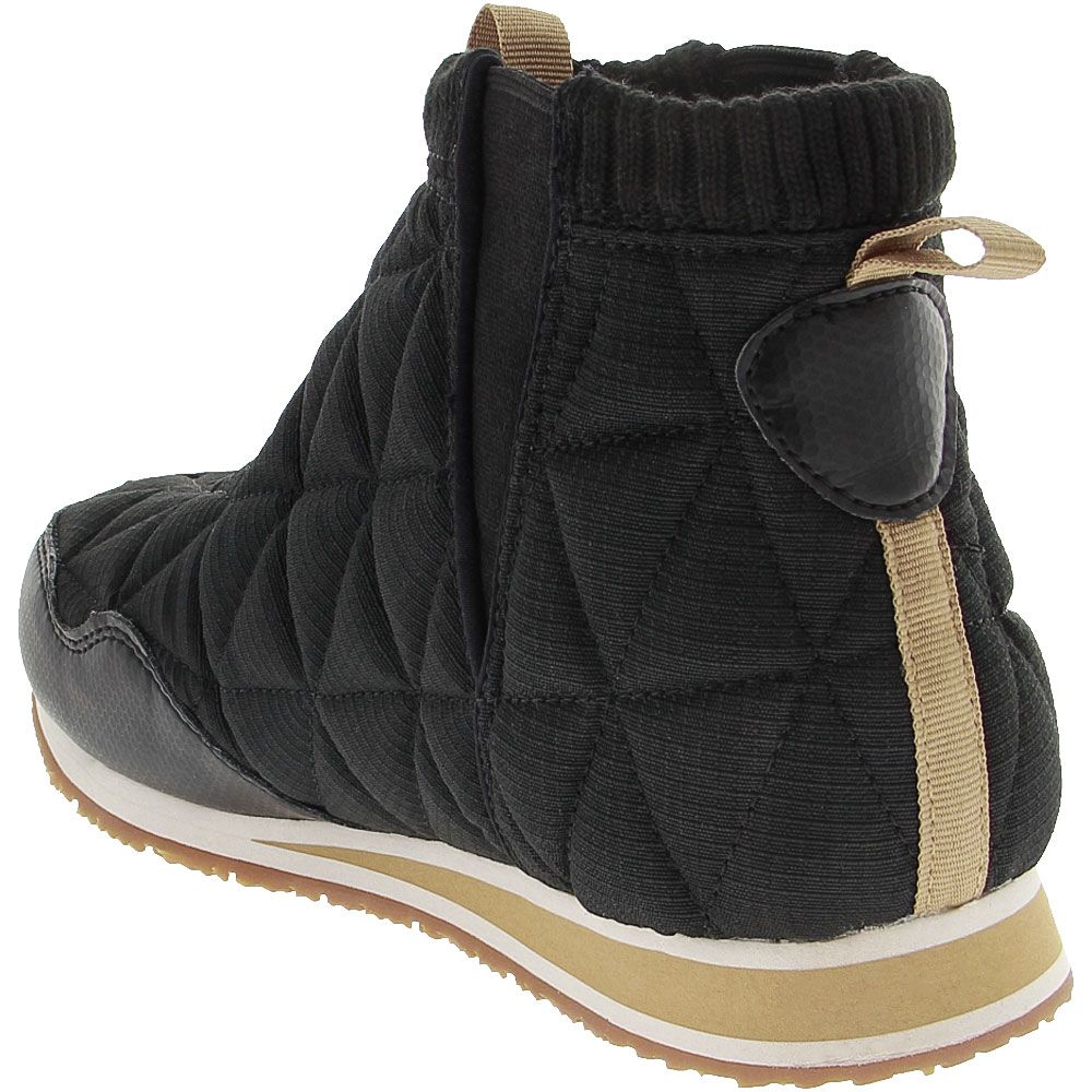 Teva Reember Mid Lifestyle Shoes - Womens Black Back View