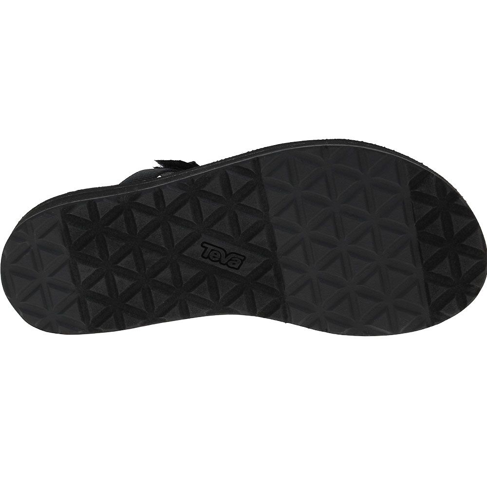 Teva Universal Slide Outdoor Sandals - Womens Black Sole View