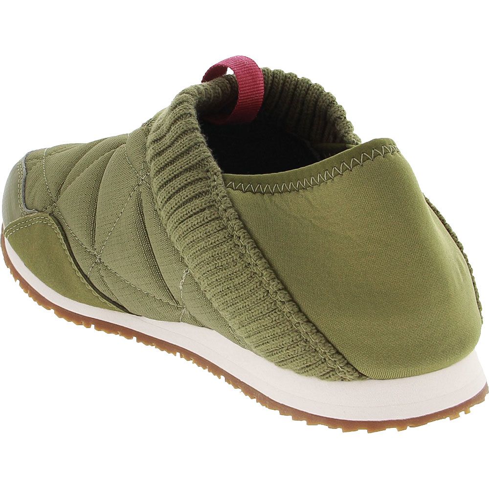 Teva Reember Lifestyle Shoes - Womens Olive Back View