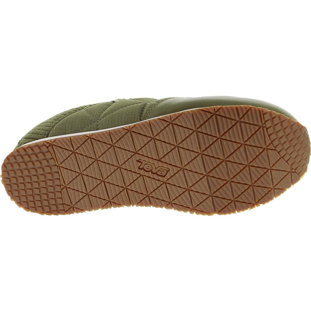 Teva Reember Lifestyle Shoes - Womens Olive Sole View
