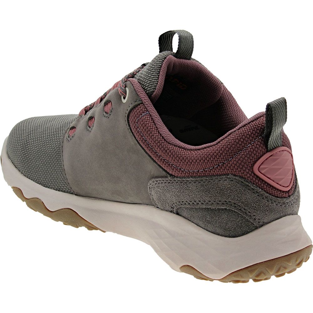 Teva Canyonview Rp Waterproof Hiking Shoes - Womens Grey Back View