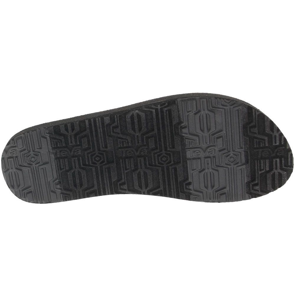 Teva Mush II Flip Flop Sandals - Mens Black Sole View