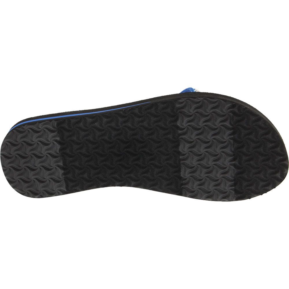 Teva Olowahu Flip Flop Sandals - Womens Lapis Blue Sole View