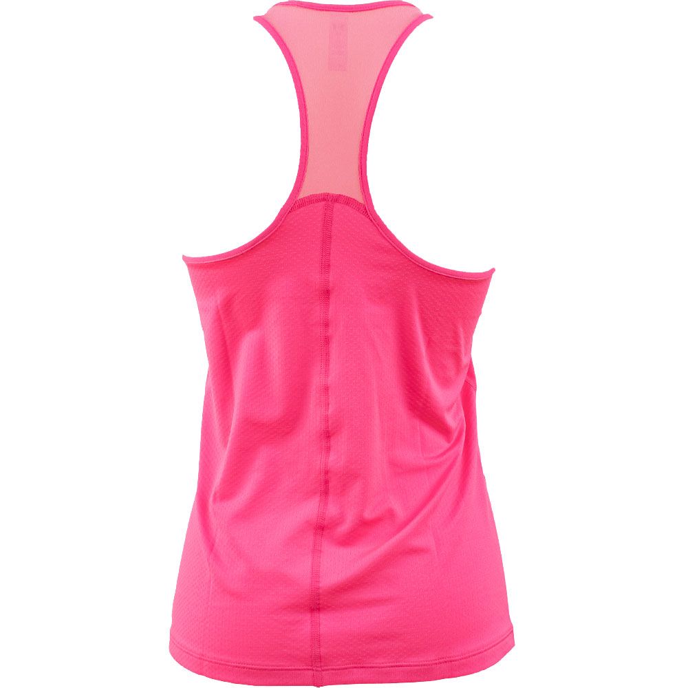Under Armour Hg Armour Racer Tank T Shirts - Womens Pink View 2