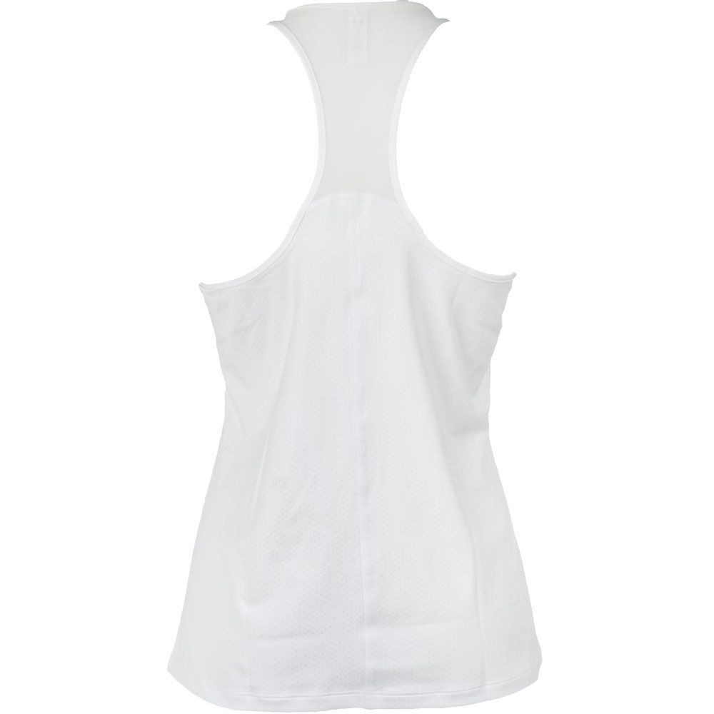 Under Armour Hg Armour Racer Tank T Shirts - Womens White View 2