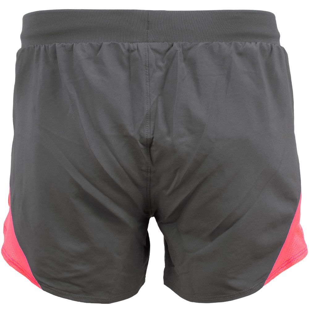 Under Armour Fly By Short 2 Soccer Shorts - Womens Gray Pink View 2