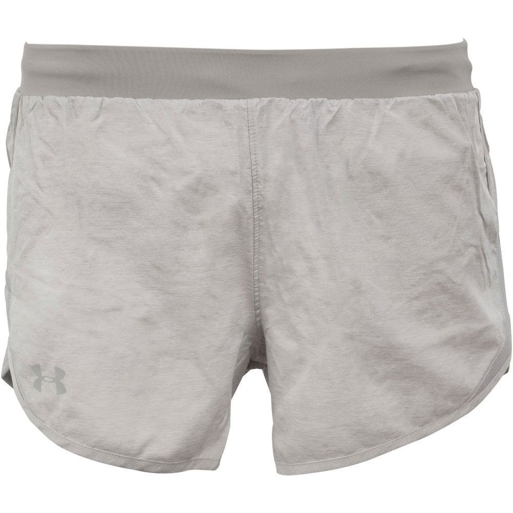 Under Armour Fly By Short 2 Soccer Shorts - Womens Wolf Grey