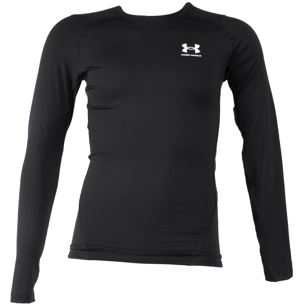 Under Armour HeatGear Armour Long Sleeve Mens Compression Top - White