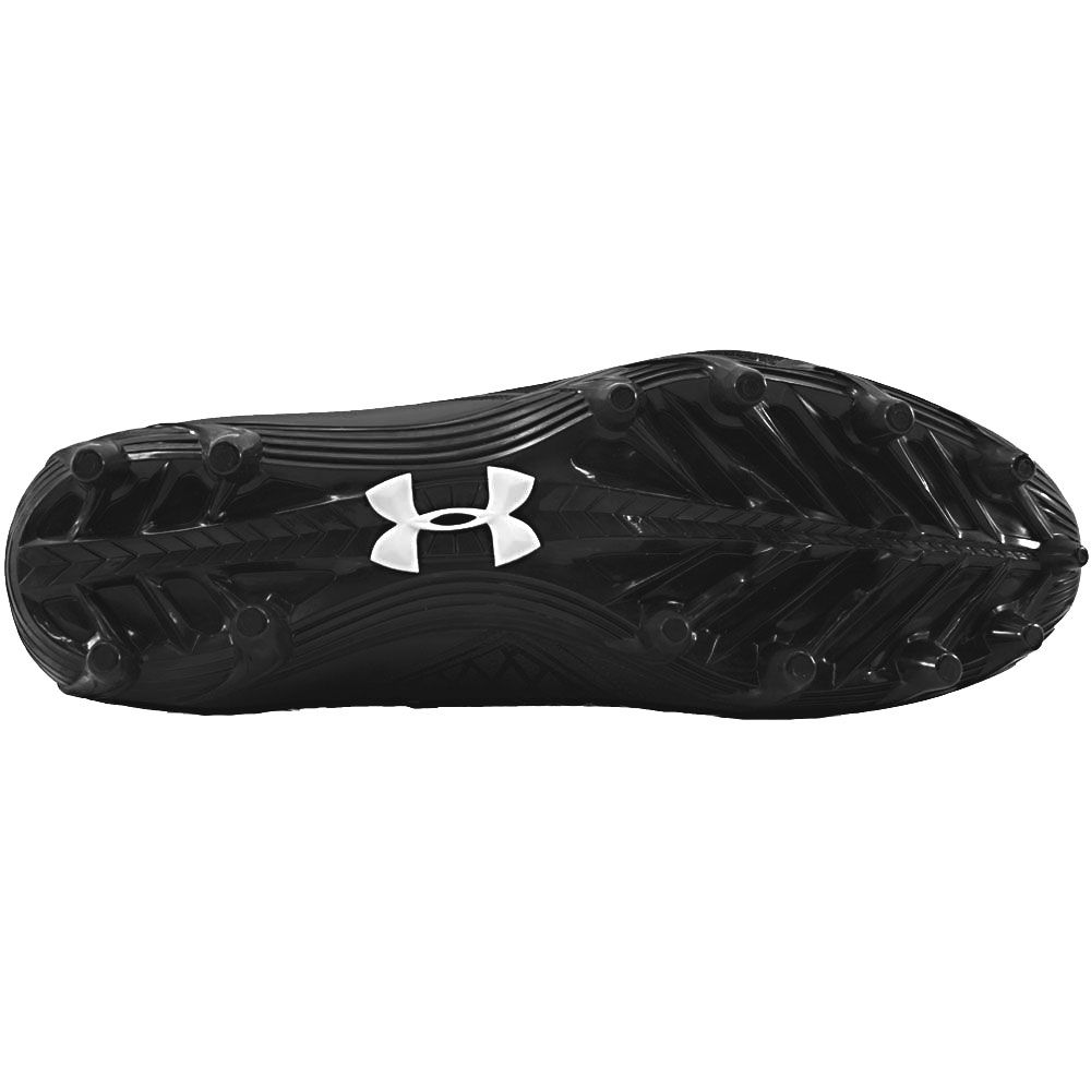 Under Armour Nitro Select Low Mc Football Cleats - Mens Black Sole View