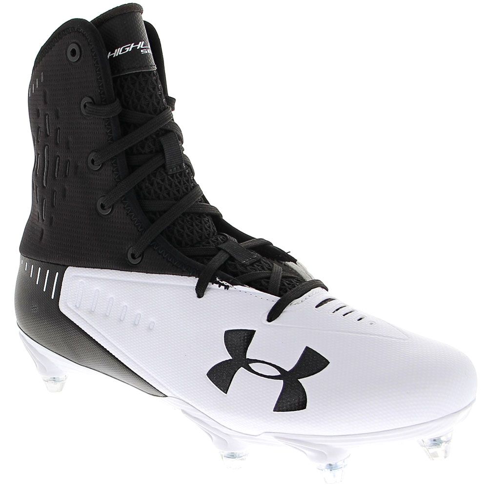 Under Armour Highlight Select D Football Cleats - Mens Black White