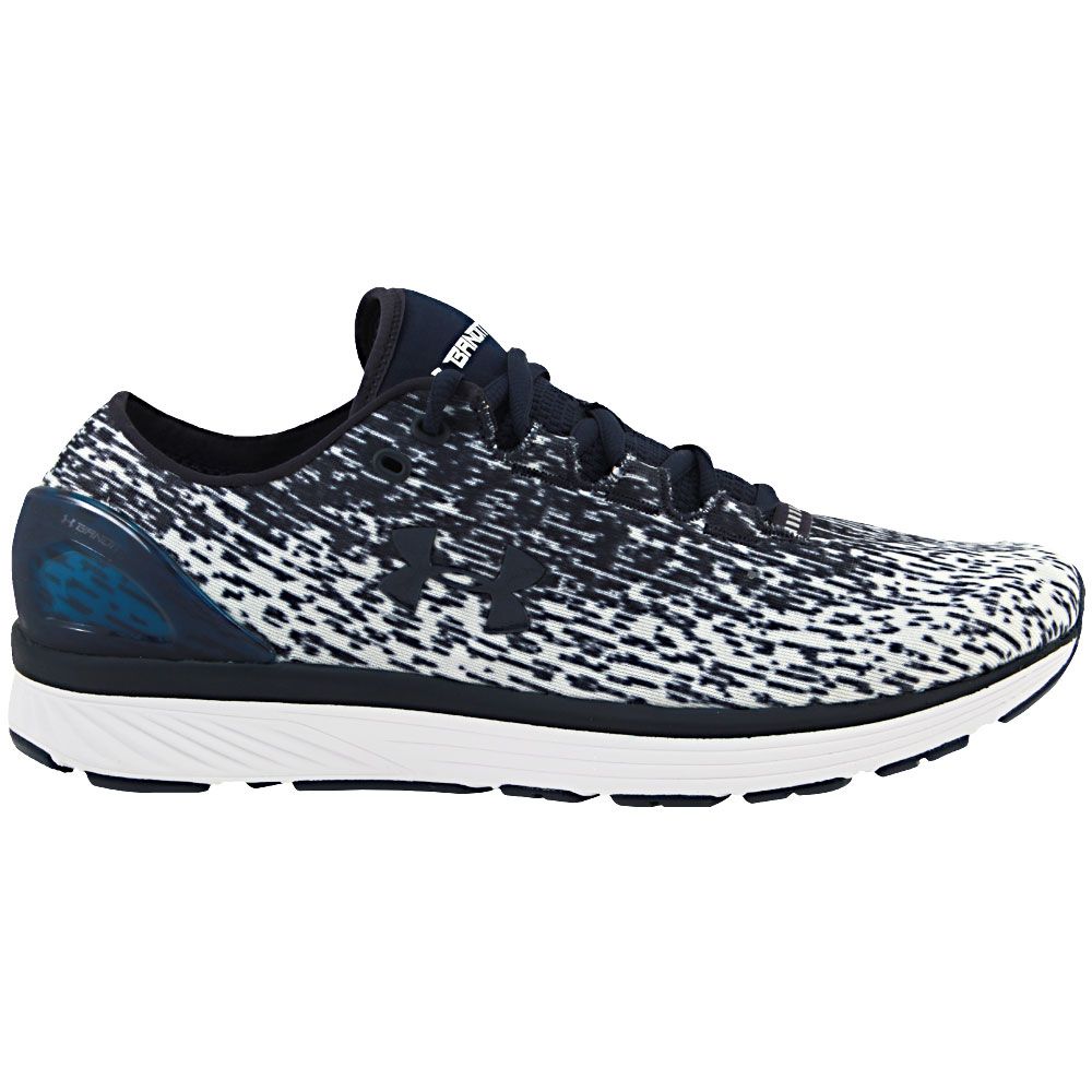 White Under Armour Charged Bandit 3 Ombre Mens Running Shoes 