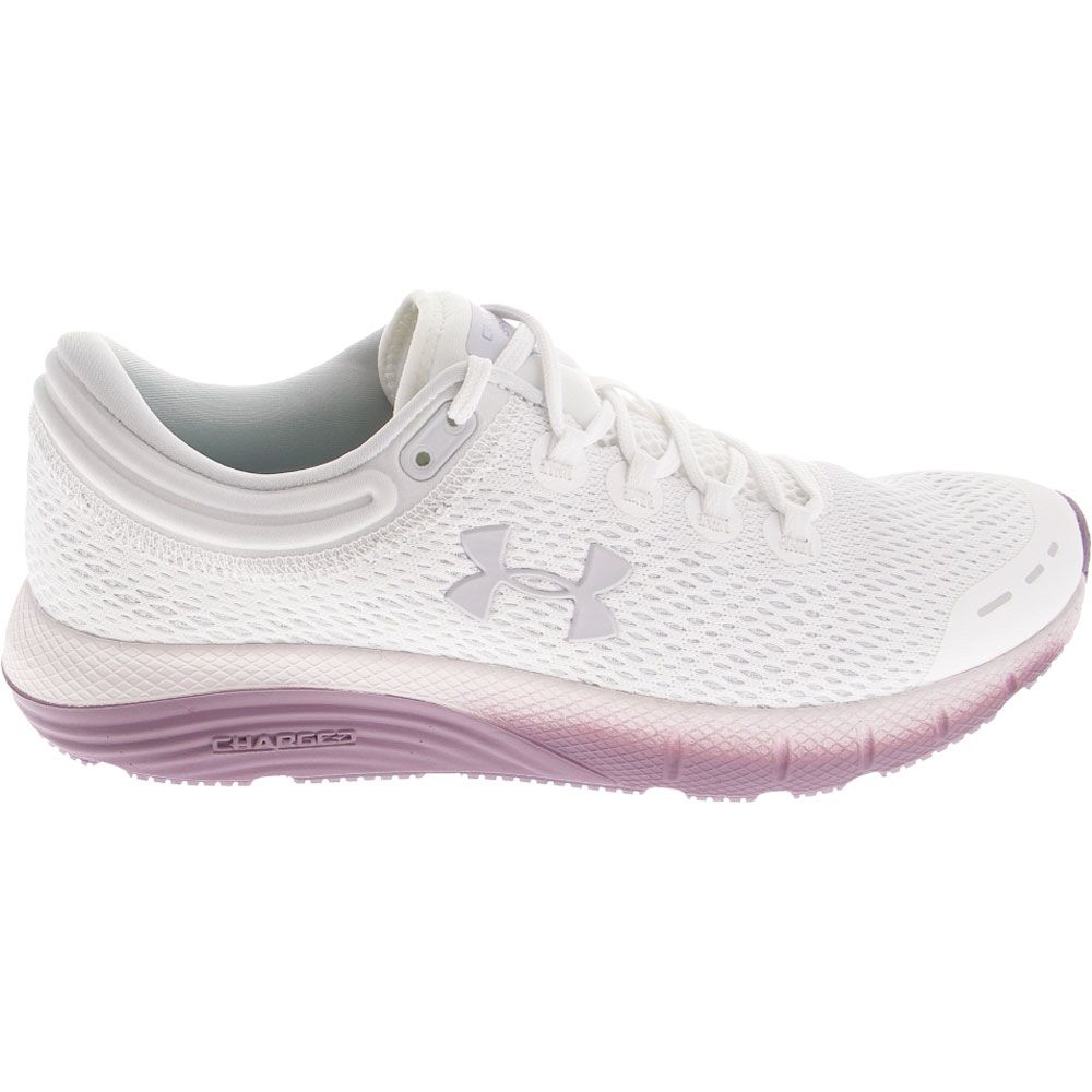 Under Armour Womens Charged Bandit 5 Running Shoes Trainers Sneakers Pink 