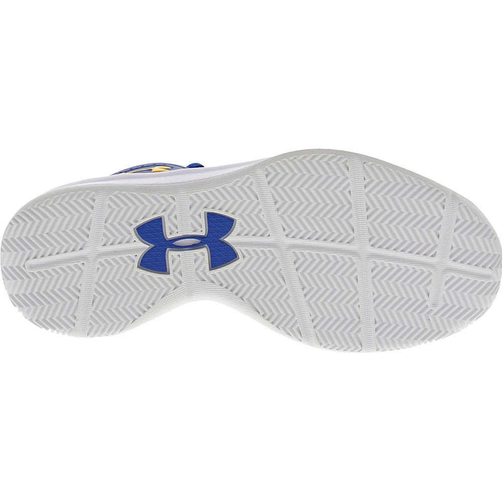 Under Armour Jet 2019 Ps Basketball - Boys | Girls Royal White Yellow Sole View