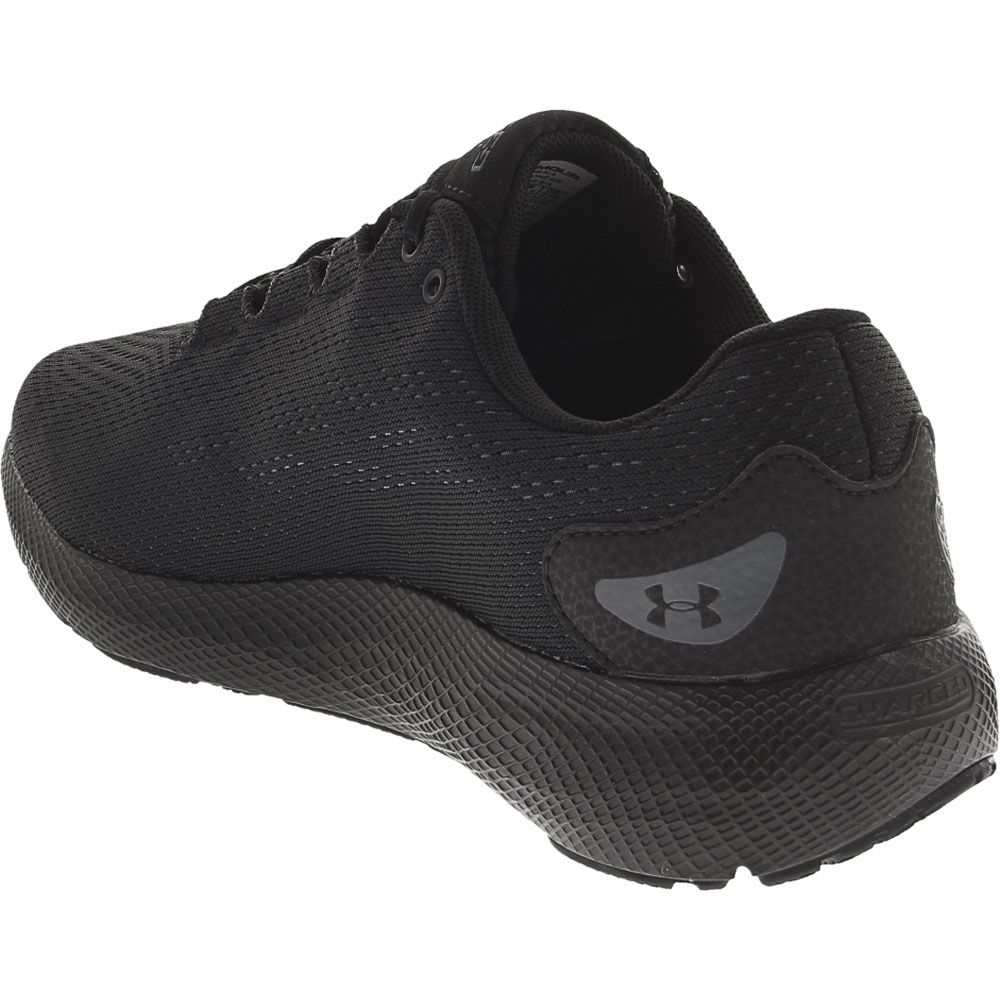 Under Armour Charged Pursuit 2 Running Shoes - Mens Black Back View