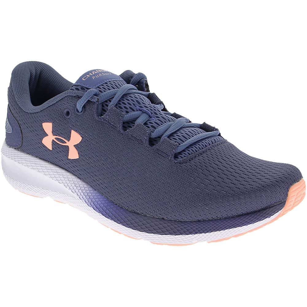 Under Armour Charged Pursuit 2 Running Shoes - Womens Blue Ink White