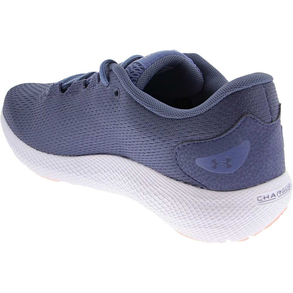 Under Armour Charged Pursuit 2 Running Shoes - Womens Blue Ink White Back View