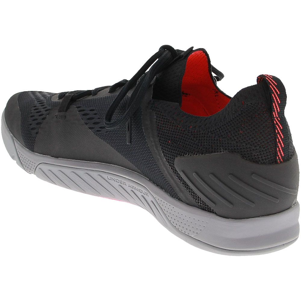 Under Armour Tribase Reign 2 Training Shoes - Mens Black White Back View