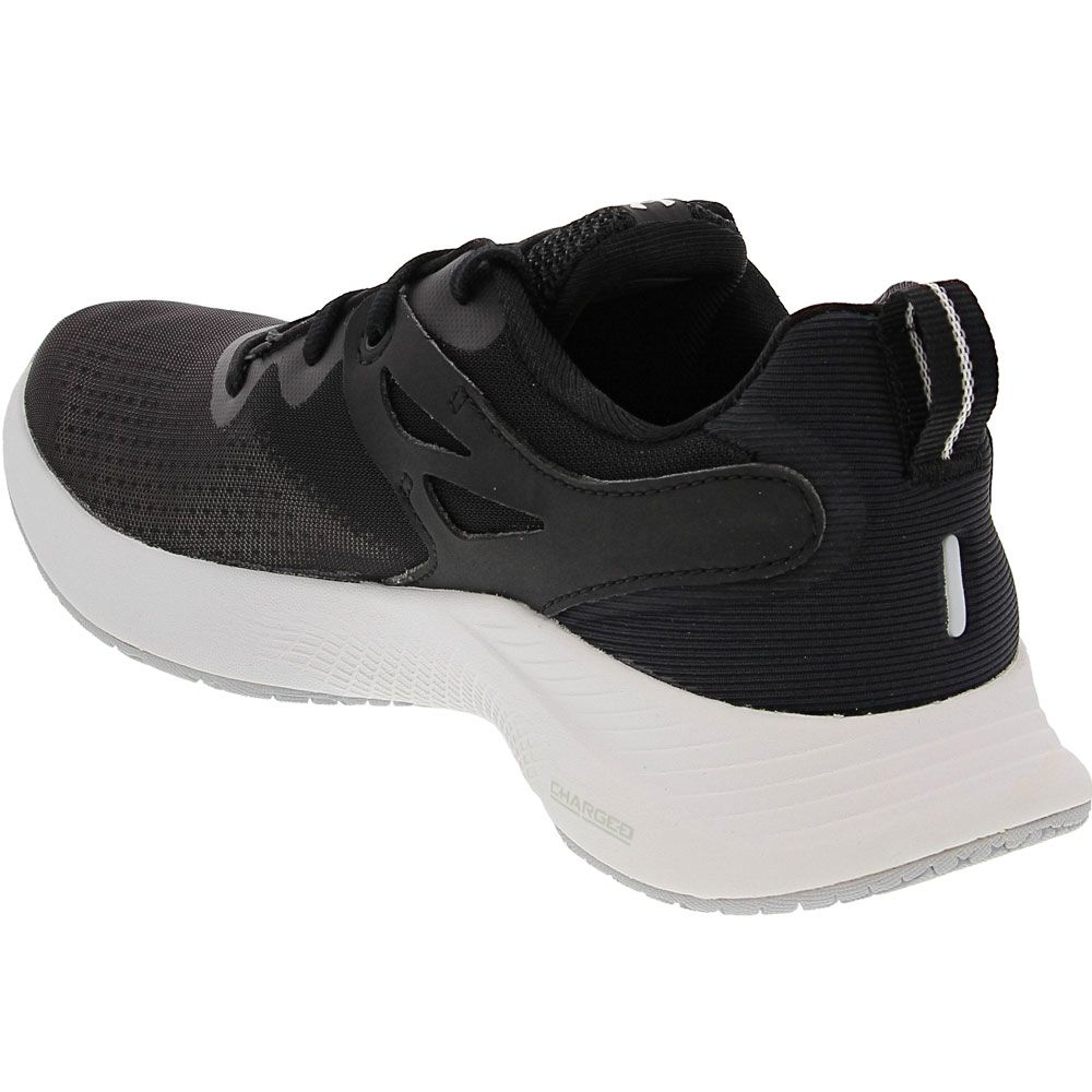 Under Armour Charged Breathe TR Training Shoes - Womens Black Back View