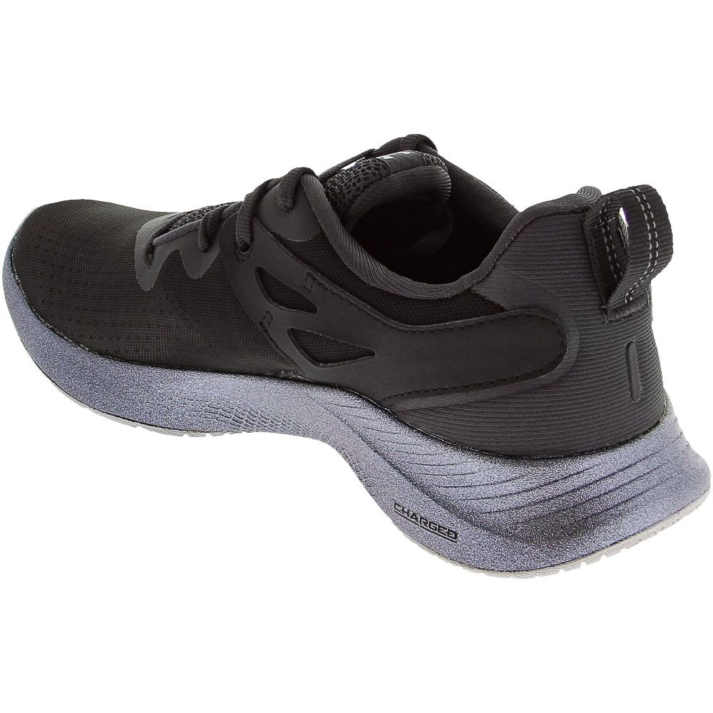 Under Armour Charged Breathe TR Training Shoes - Womens Grey Back View