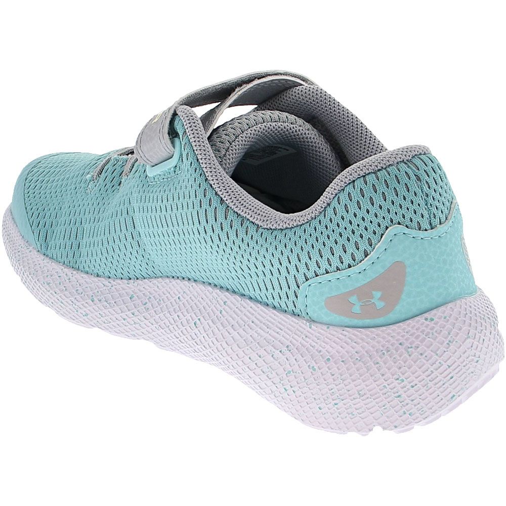 Under Armour Pursuit 2 Ps Ac Running - Girls Blue Grey Back View