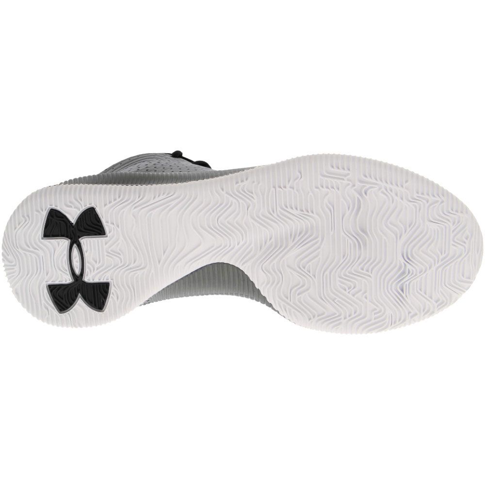 Under Armour Jet Basketball Shoes - Womens Black Grey Sole View