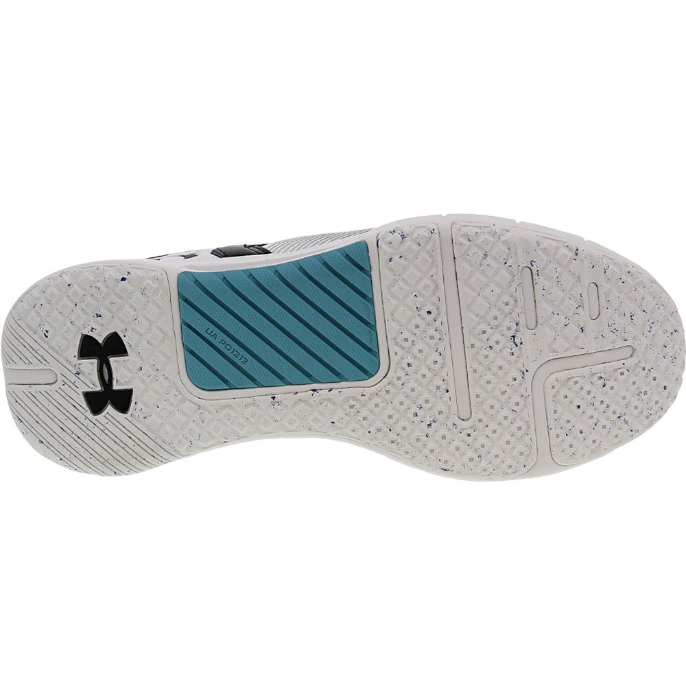 Under Armour Hovr Rise 2 Training Shoes - Mens White Black Sole View