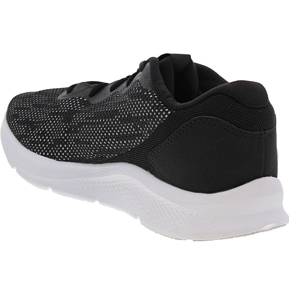 Under Armour Shadow Running Shoes - Mens Black Back View