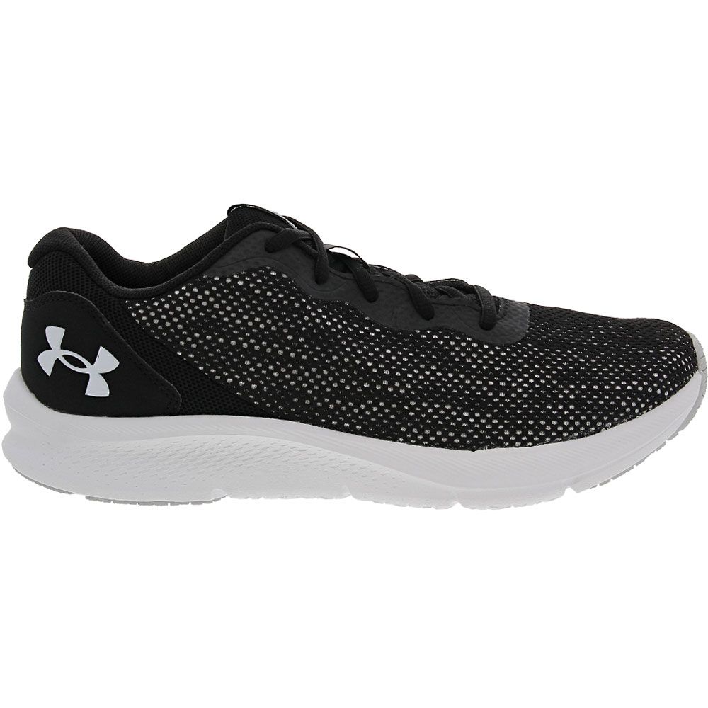 Under Armour Shadow Running Shoes - Womens Black Side View
