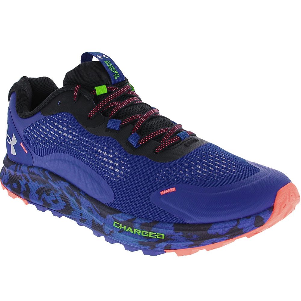 Under Armour Charged Bandit TR 2 Trail Running Shoes - Mens Royal White