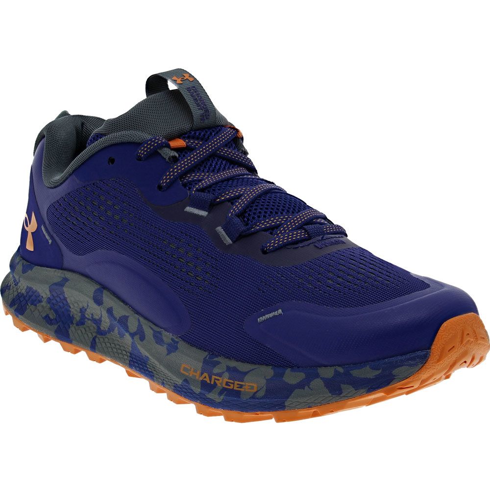 Under Armour Charged Bandit TR 2 Trail Running Shoes - Mens Sonar Blue Orange
